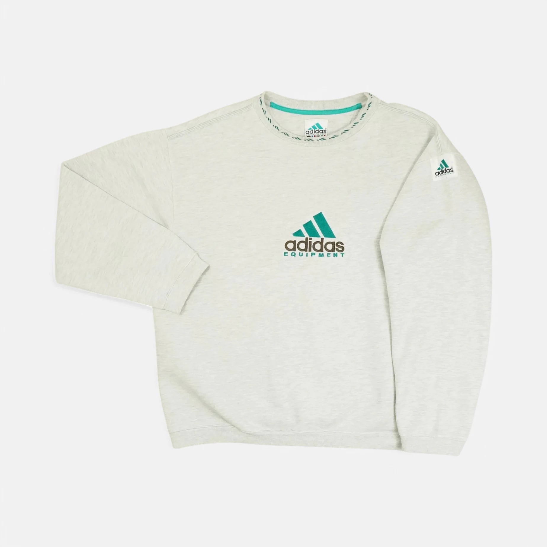 Vintage Adidas Gray Sweatshirt (XL)
