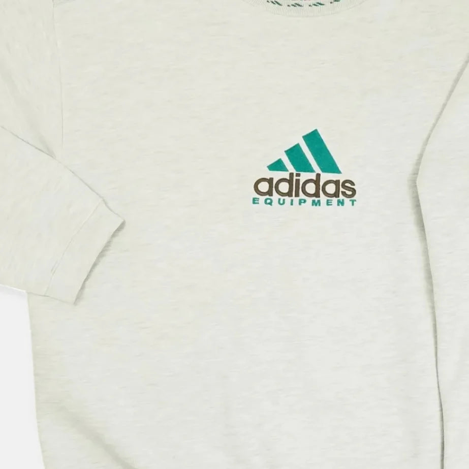 Vintage Adidas Gray Sweatshirt (XL)