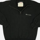 Vintage Champion Black Sweatshirt (XXS)