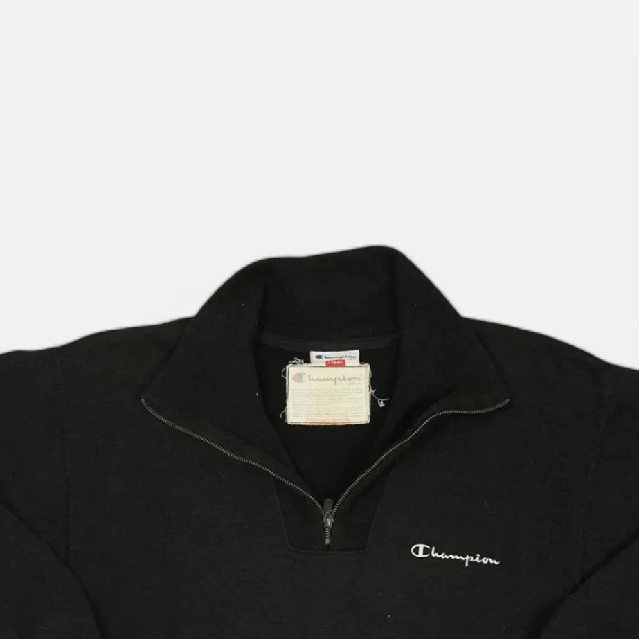 Vintage Champion Black Sweatshirt (XXS)