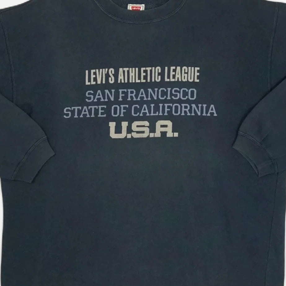 Vintage Levi's Black Sweatshirt (XL)