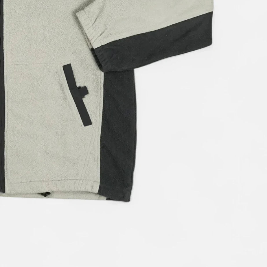 Vintage Champion Gray Hooded Jacket (M)