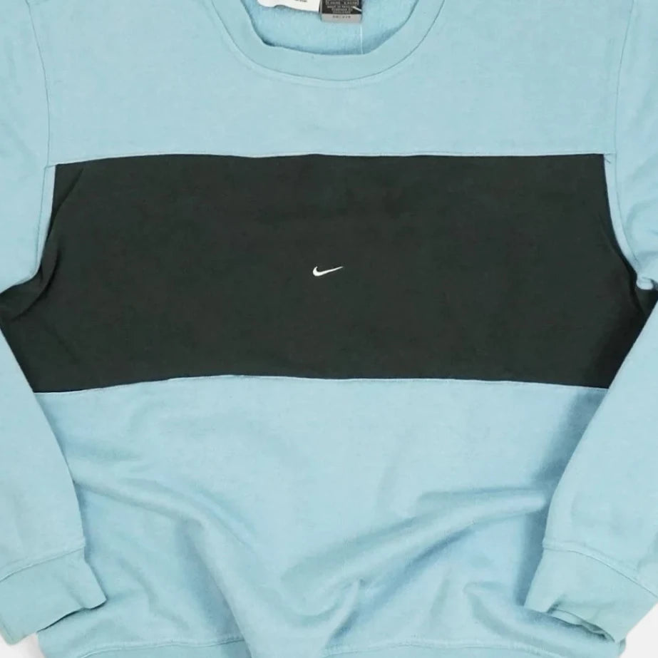 Vintage Nike Blue Sweatshirt (M)