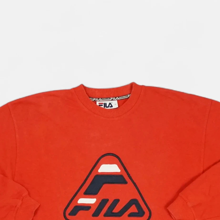 Vintage Fila Red Sweatshirt (L)