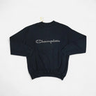 Vintage Champion Black Sweatshirt (L)