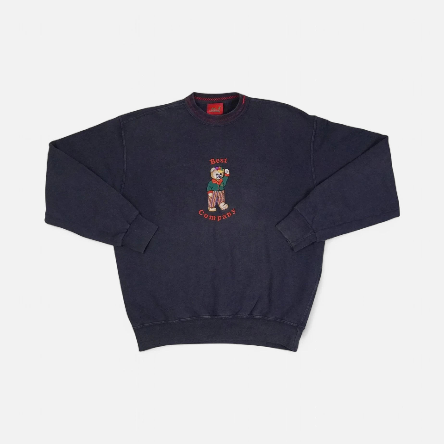 Vintage Best Company Navy Sweatshirt (M)