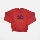 Vintage Umbro Red Sweatshirt (L)