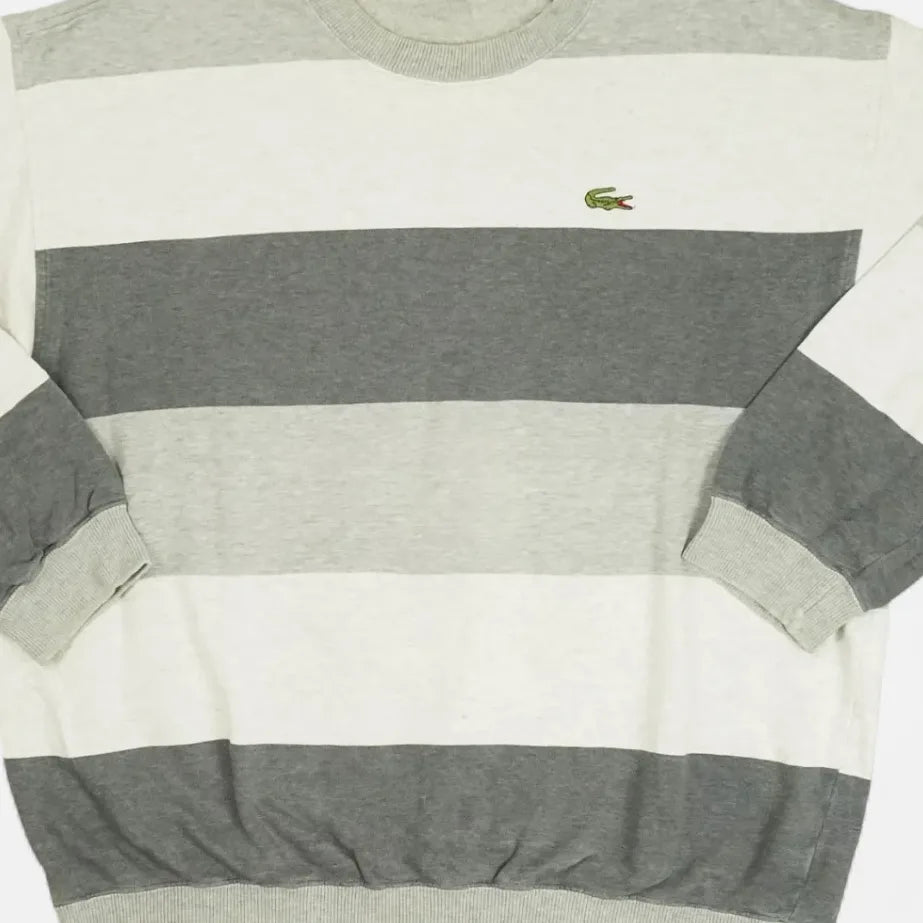 Vintage Lacoste Grey Sweater (XL)