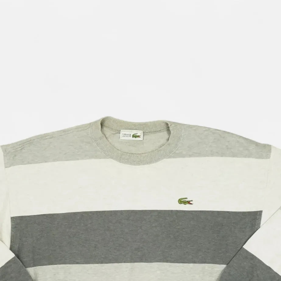 Vintage Lacoste Grey Sweater (XL)