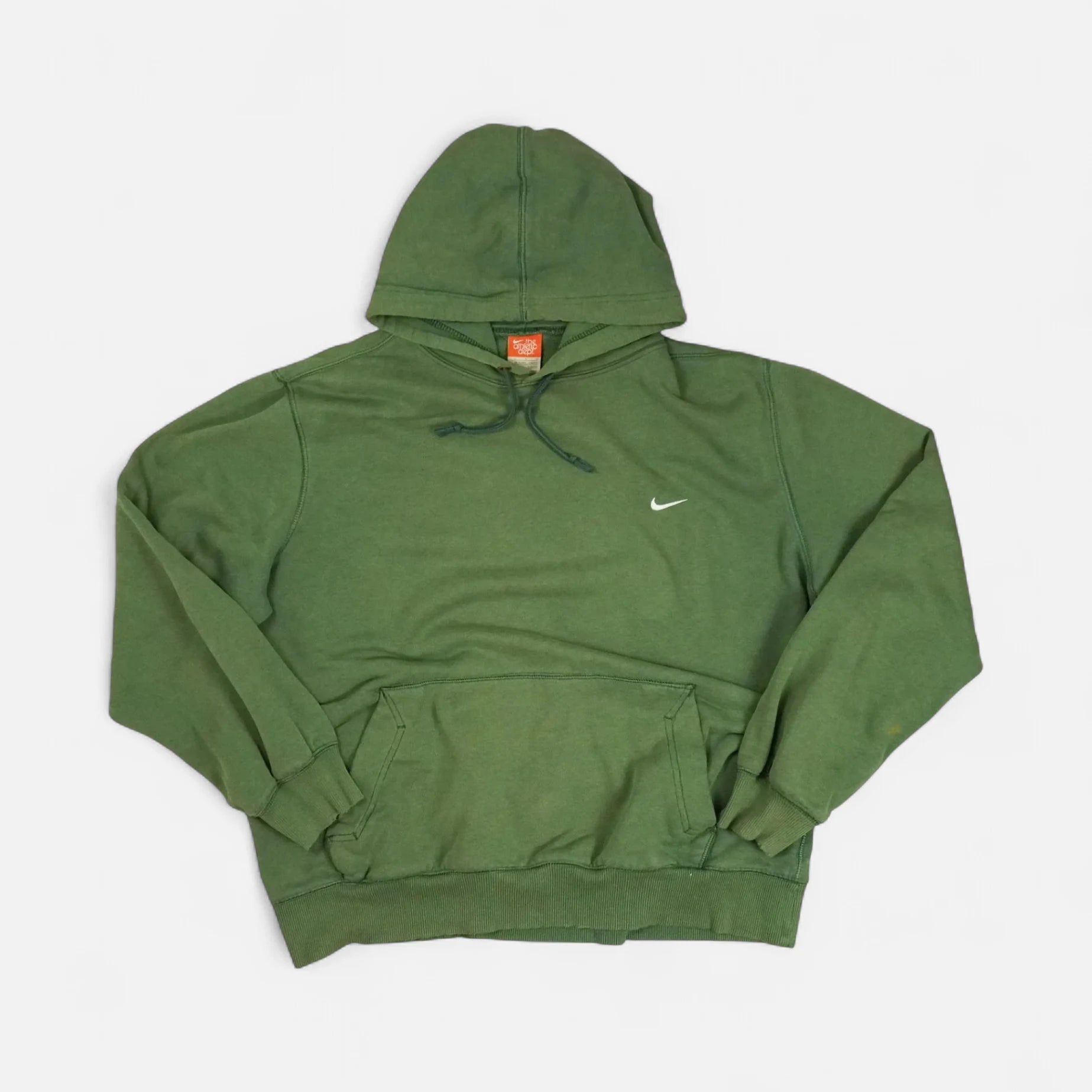 Vintage Nike Green Hoodie (L)