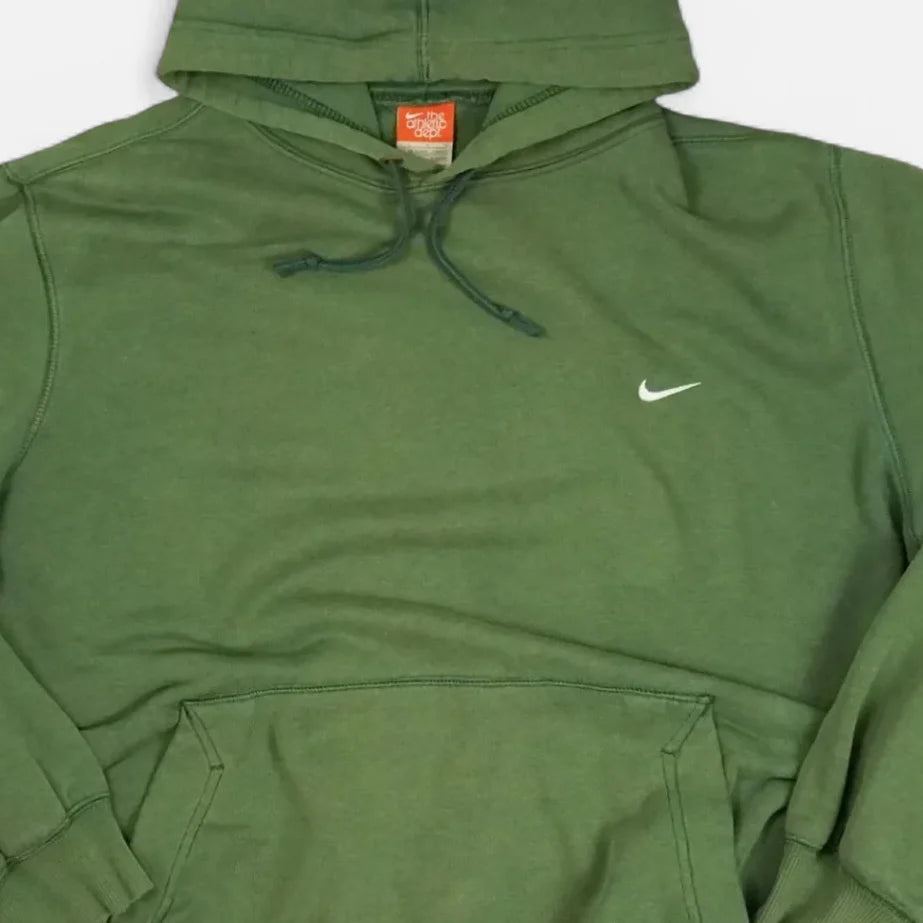 Vintage Nike Green Hoodie (L)