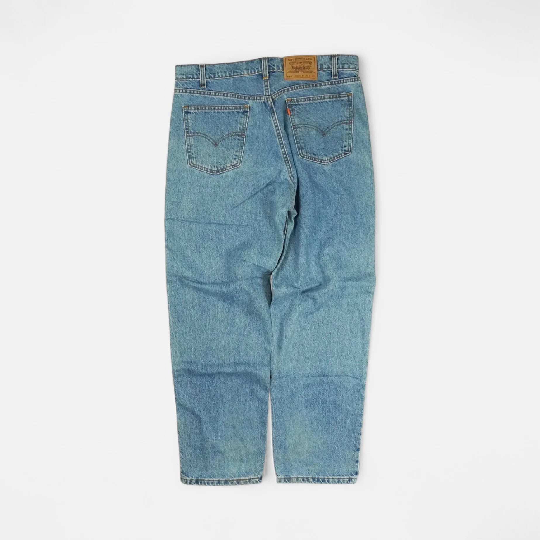 Levi's 501s Blue Trousers (34 X 30)