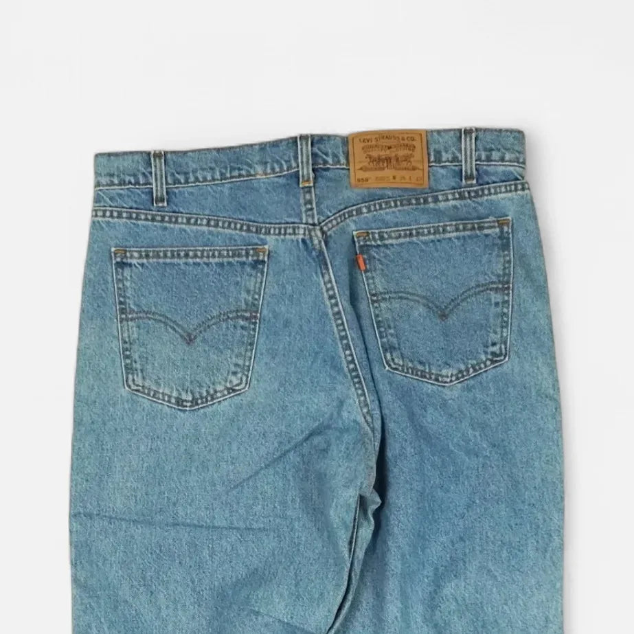 Levi's 501s Blue Trousers (34 X 30)