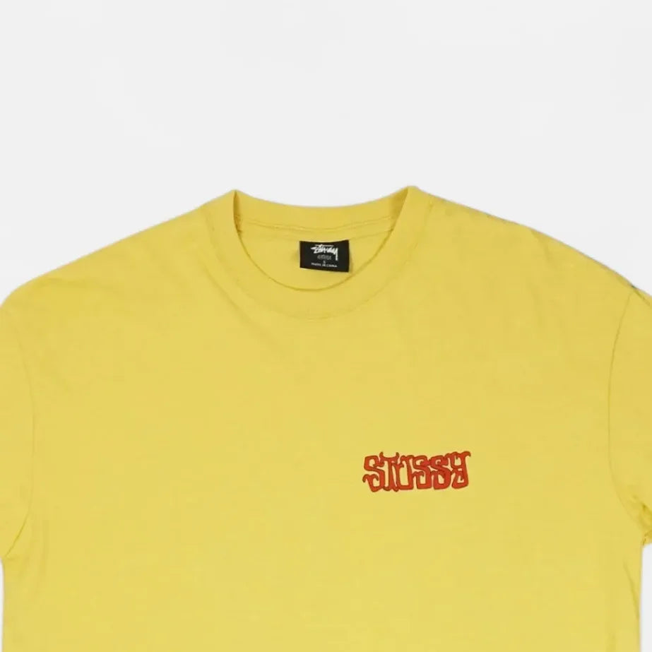 Stüssy Yellow Stüssy T-shirt