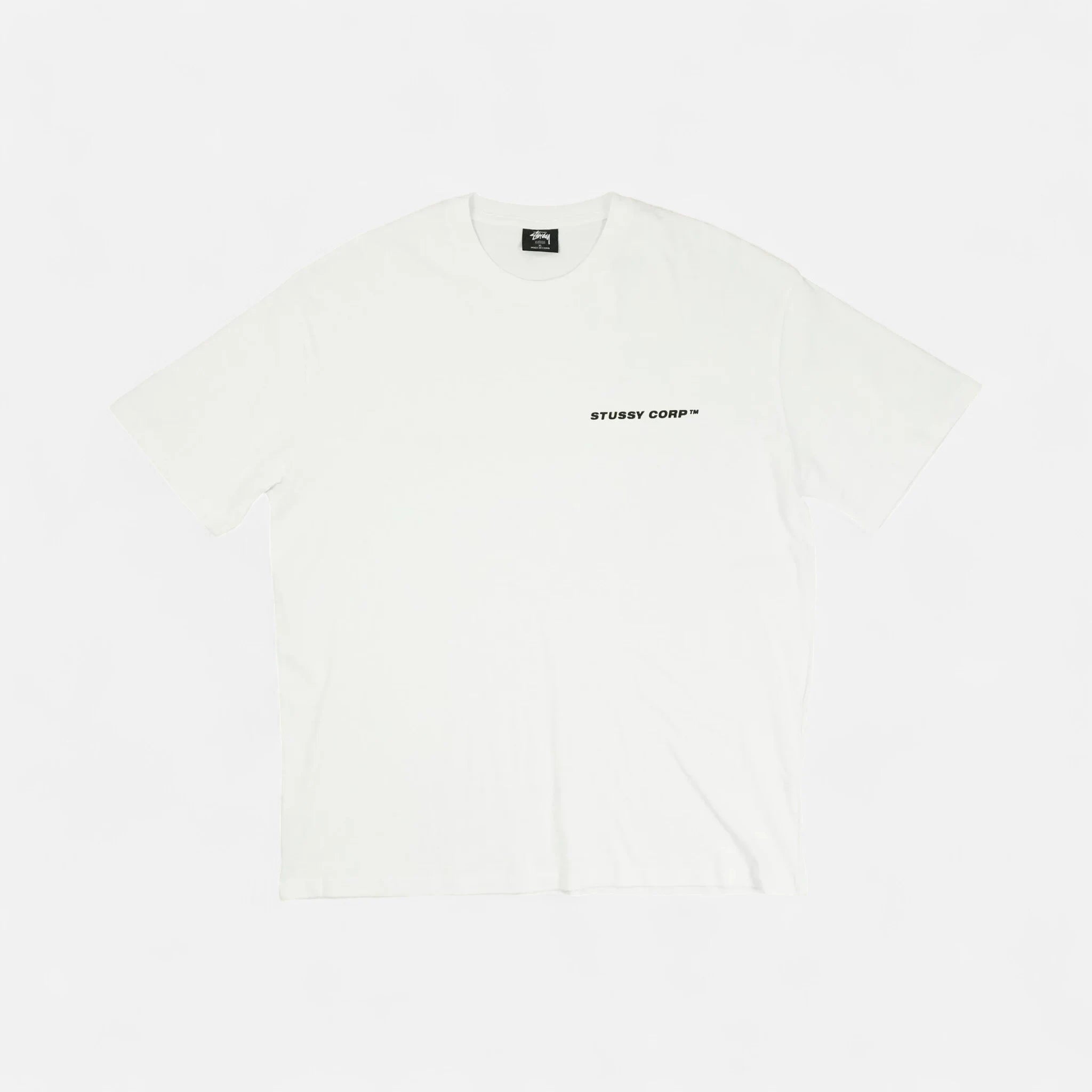 Stüssy White Stussy brand T-shirt