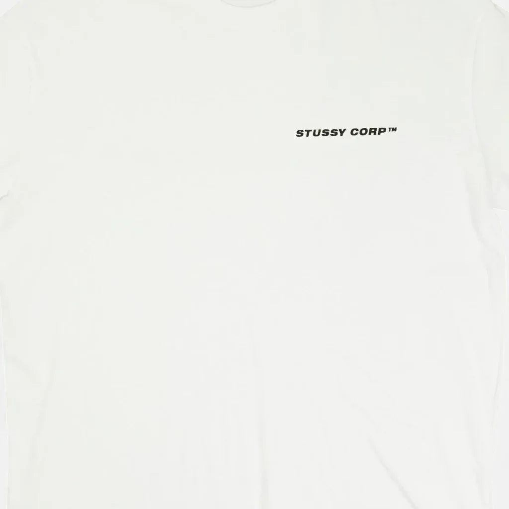 Stüssy White Stussy brand T-shirt