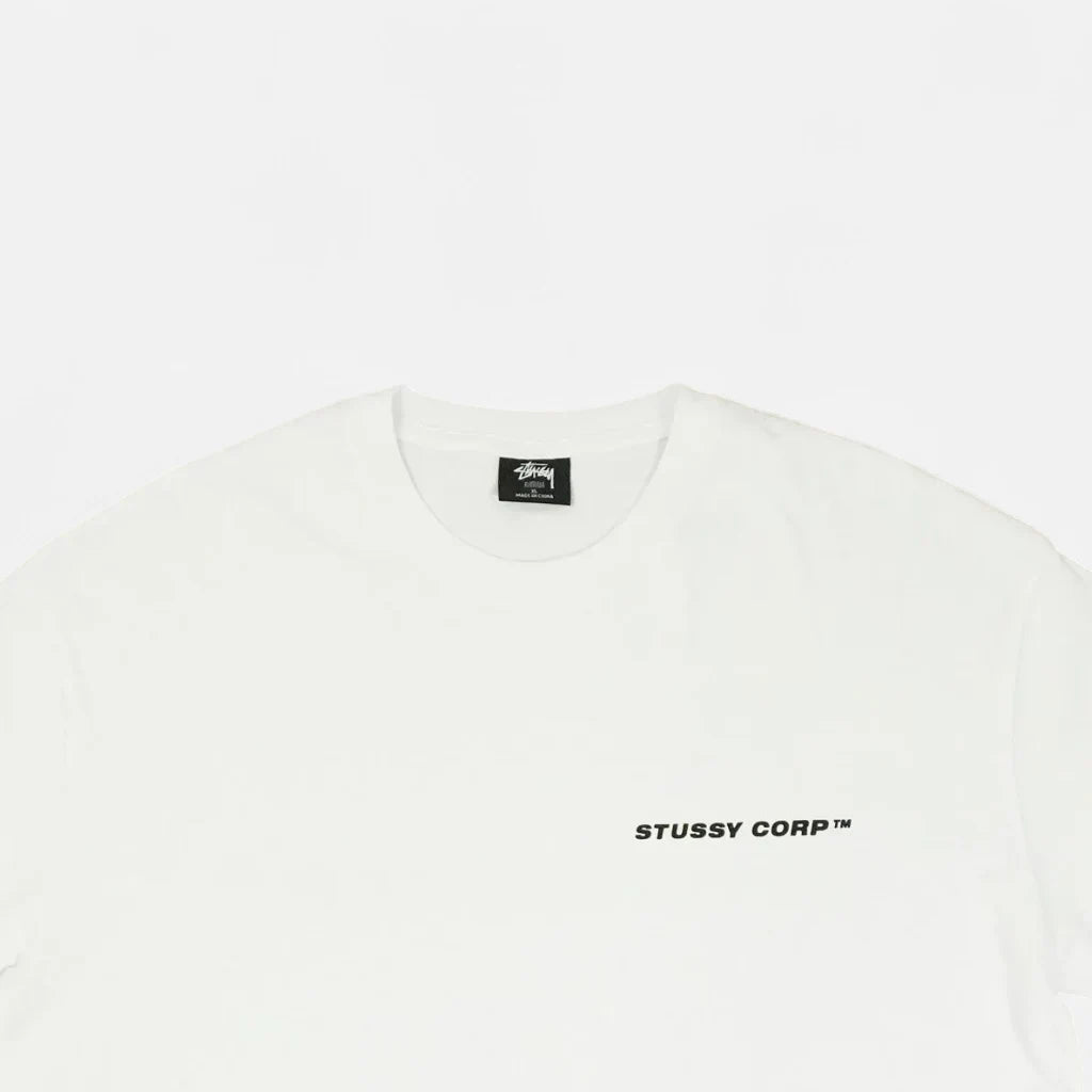 Stüssy White Stussy brand T-shirt