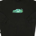 Stüssy Black Green Car Design Sweatshirt