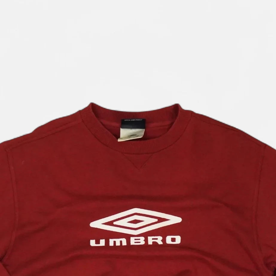 Vintage Umbro Red Sweatshirt (L)