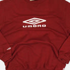 Vintage Umbro Red Sweatshirt (L)