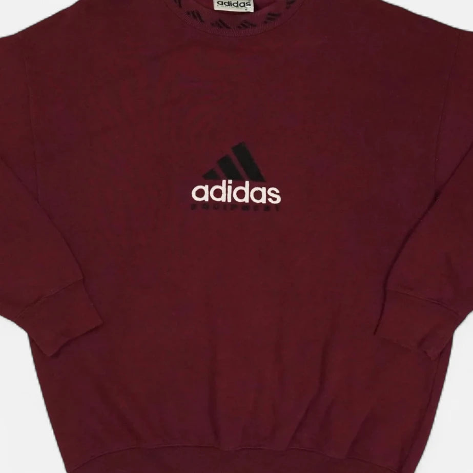 Vintage Adidas Red Sweatshirt ()