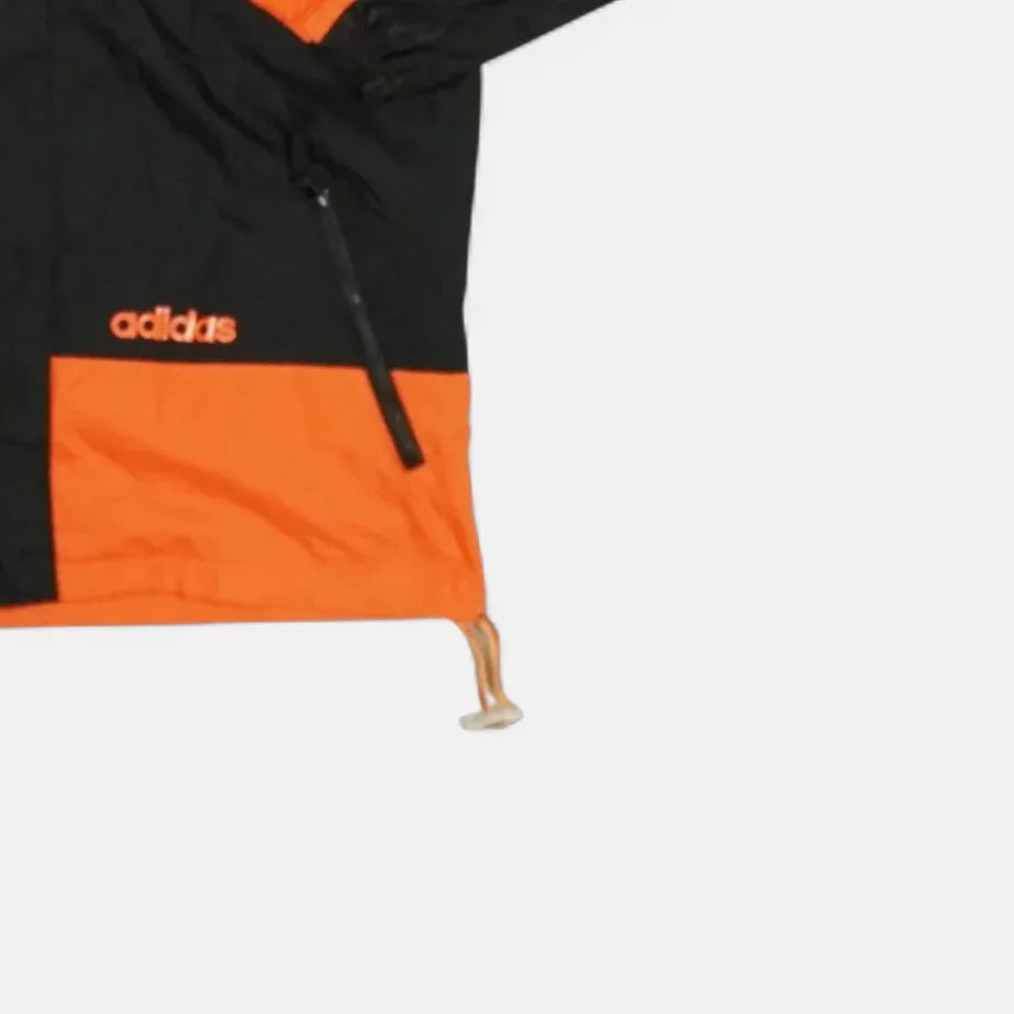 Vintage Adidas Black Trackjacket (XL)