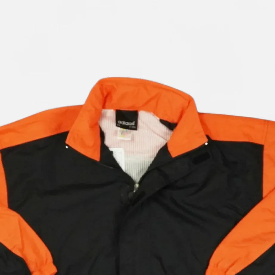 Vintage Adidas Black Trackjacket (XL)