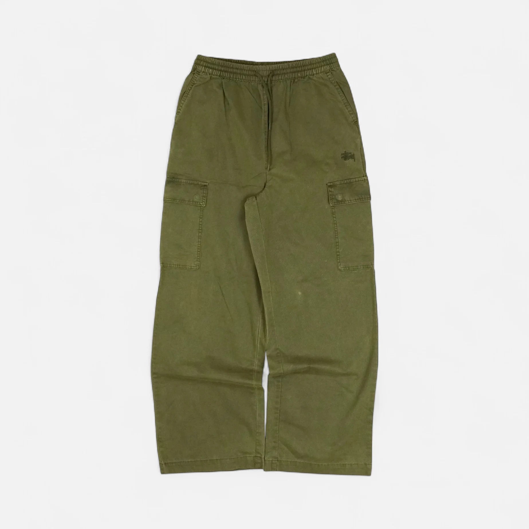 Stussy Green Womens Cargo Trousers ( 8 )