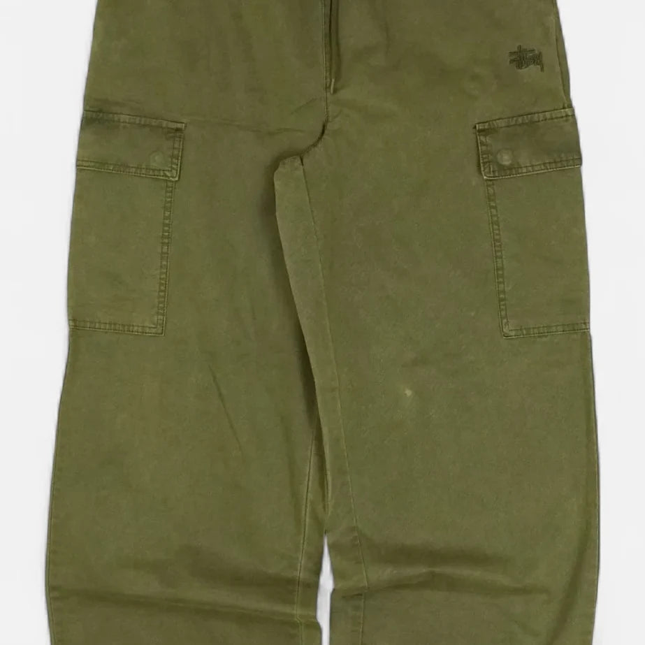 Stussy Green Womens Cargo Trousers ( 8 )