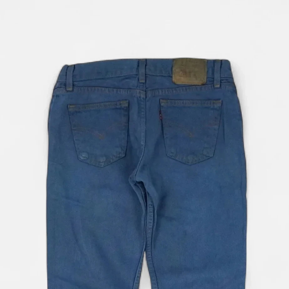 Vintage Navy Levis 501"s Trousers (30 X 30)