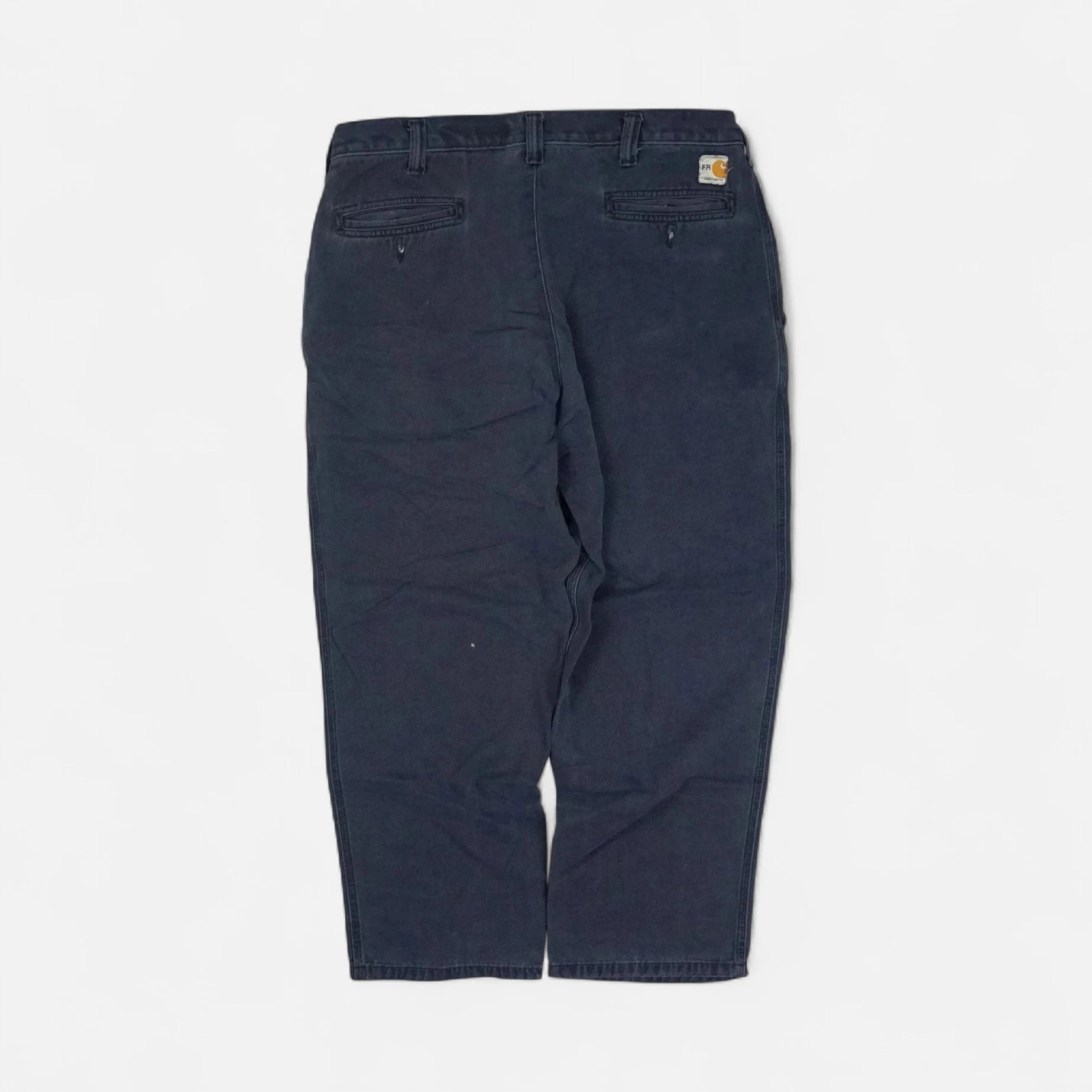 Vintage Navy Carhartt Trousers (36 X 30)