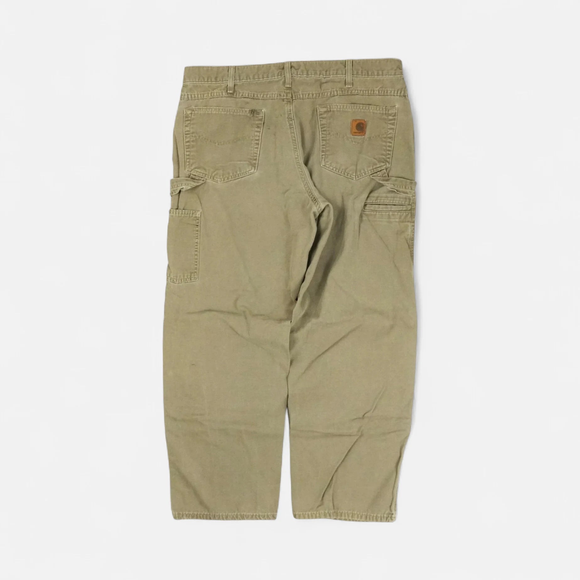 Vintage Beige Carhartt Trousers (36 X 30)