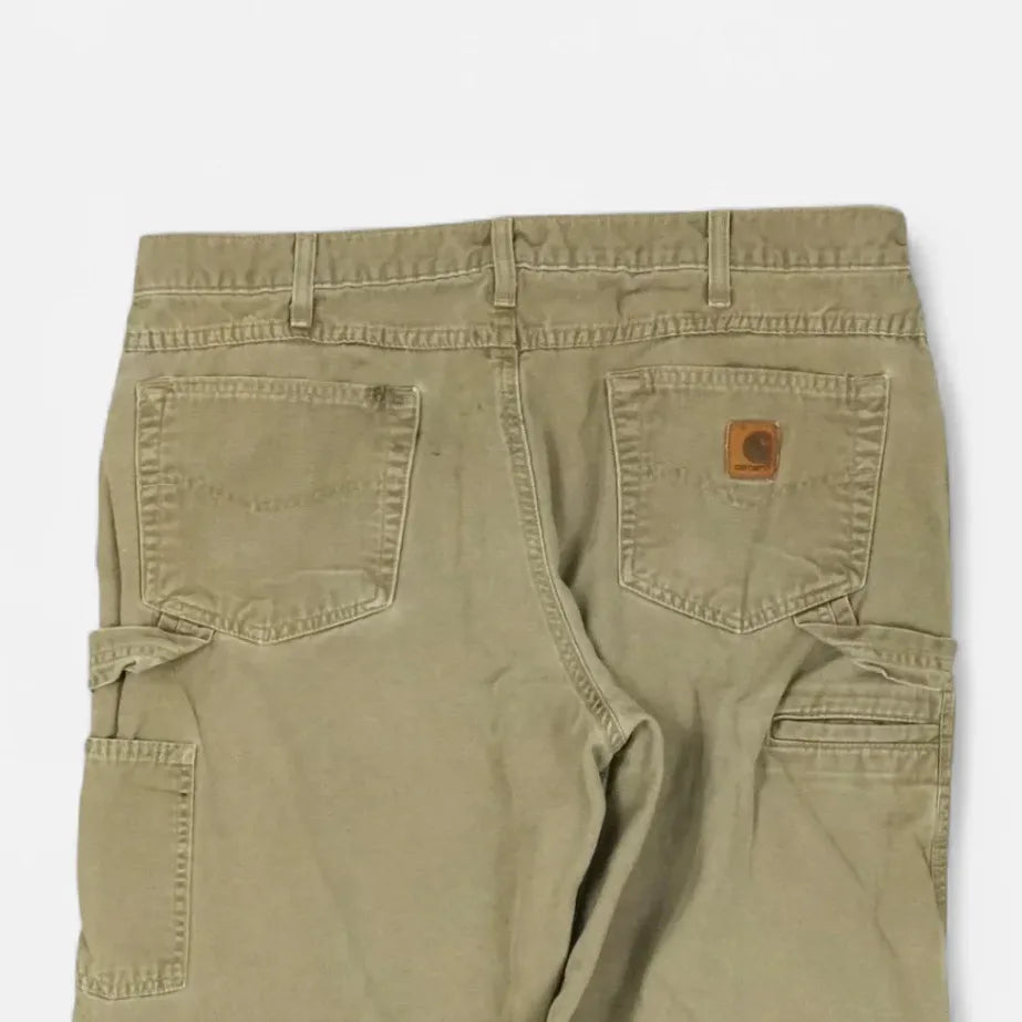 Vintage Beige Carhartt Trousers (36 X 30)