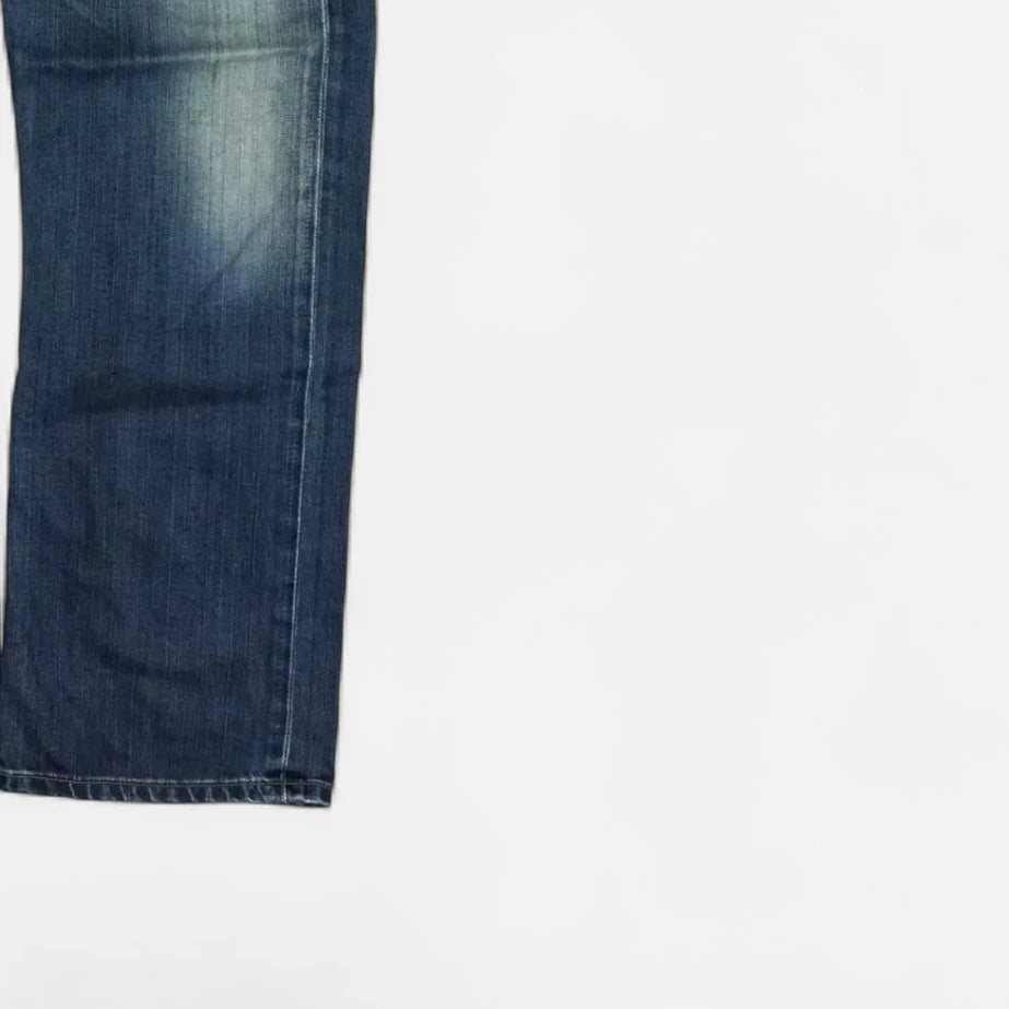 Vintage Levis 501's Blue Trousers (34 X 32)