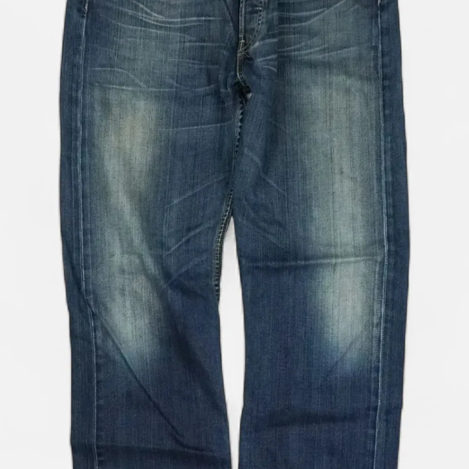 Vintage Levis 501's Blue Trousers (34 X 32)