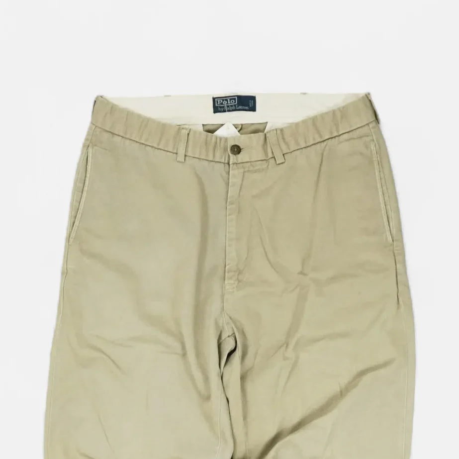 Vintage Beige Ralph Lauren Trousers (32 X 30)