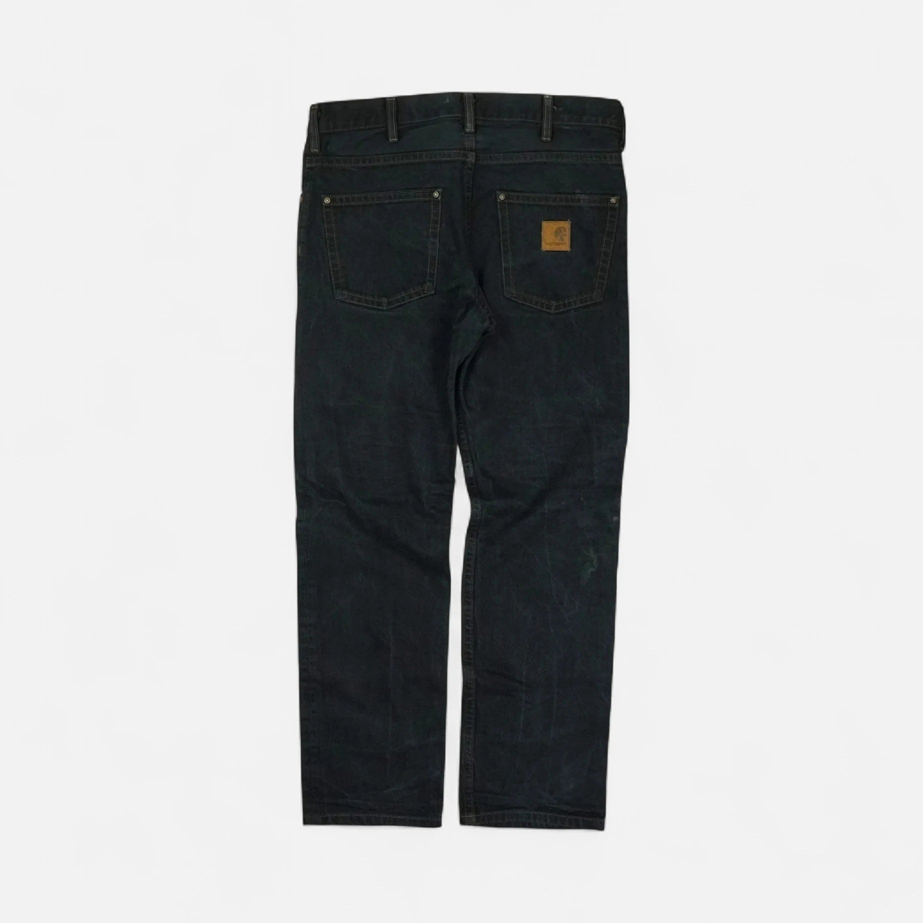 Vintage Black Carhartt Trousers (32 X 30)