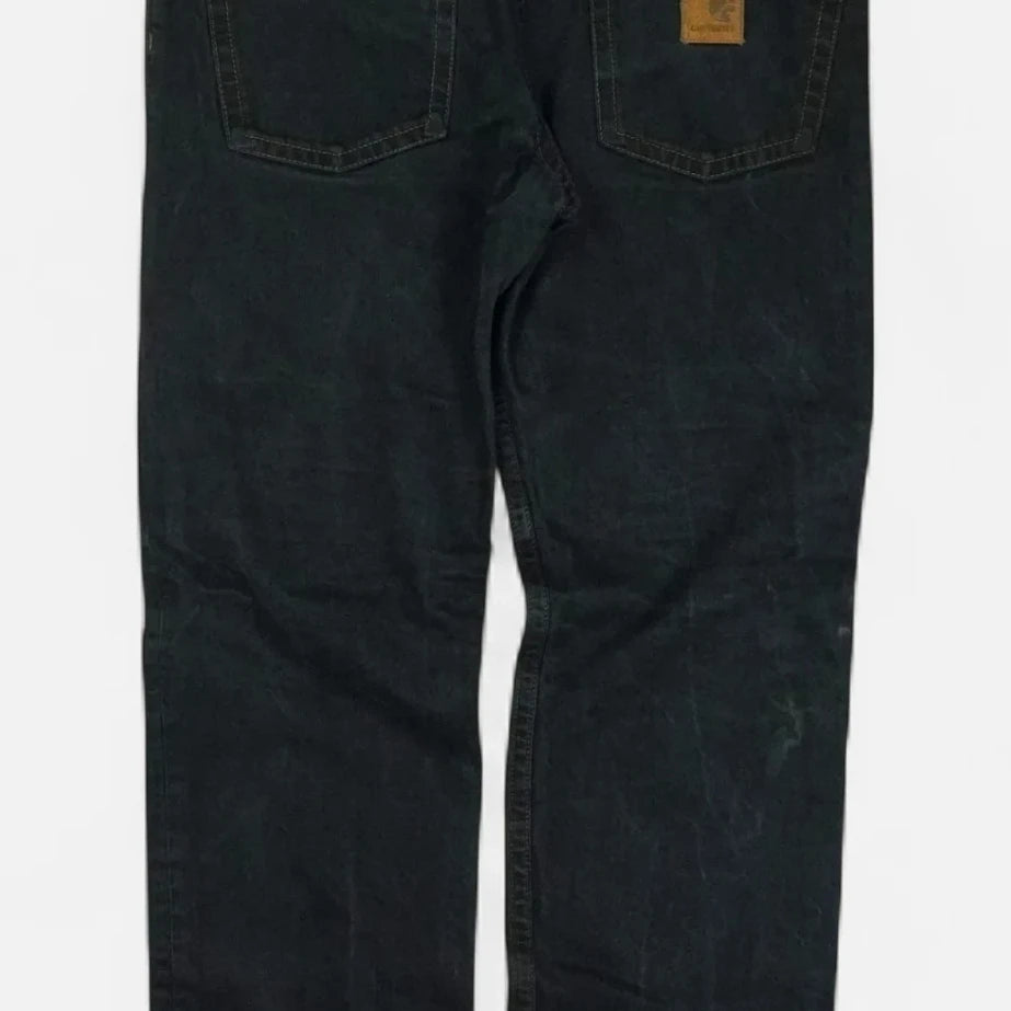 Vintage Black Carhartt Trousers (32 X 30)