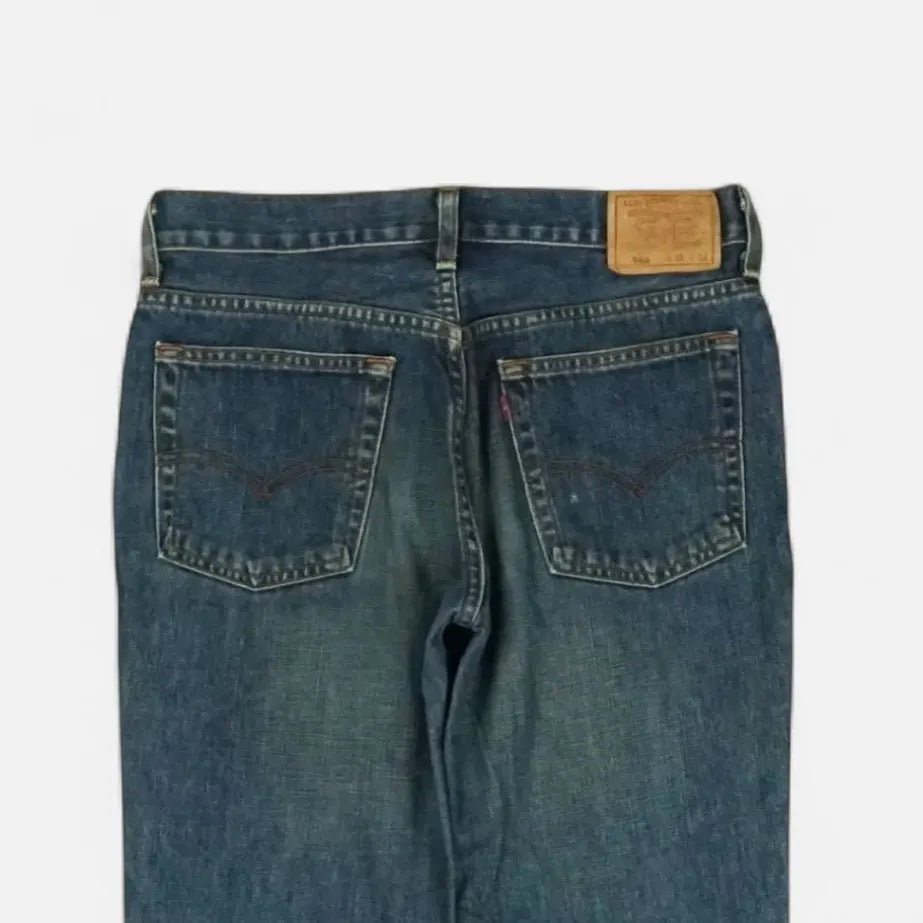 Vintage Blue Levis 501's Trousers (28 X 32)