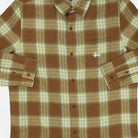 Stussy Brown Checkered shirt
