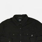 Stussy Black Fleece Lined Shirt
