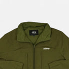 Stussy Green Fleece Lined Jacket