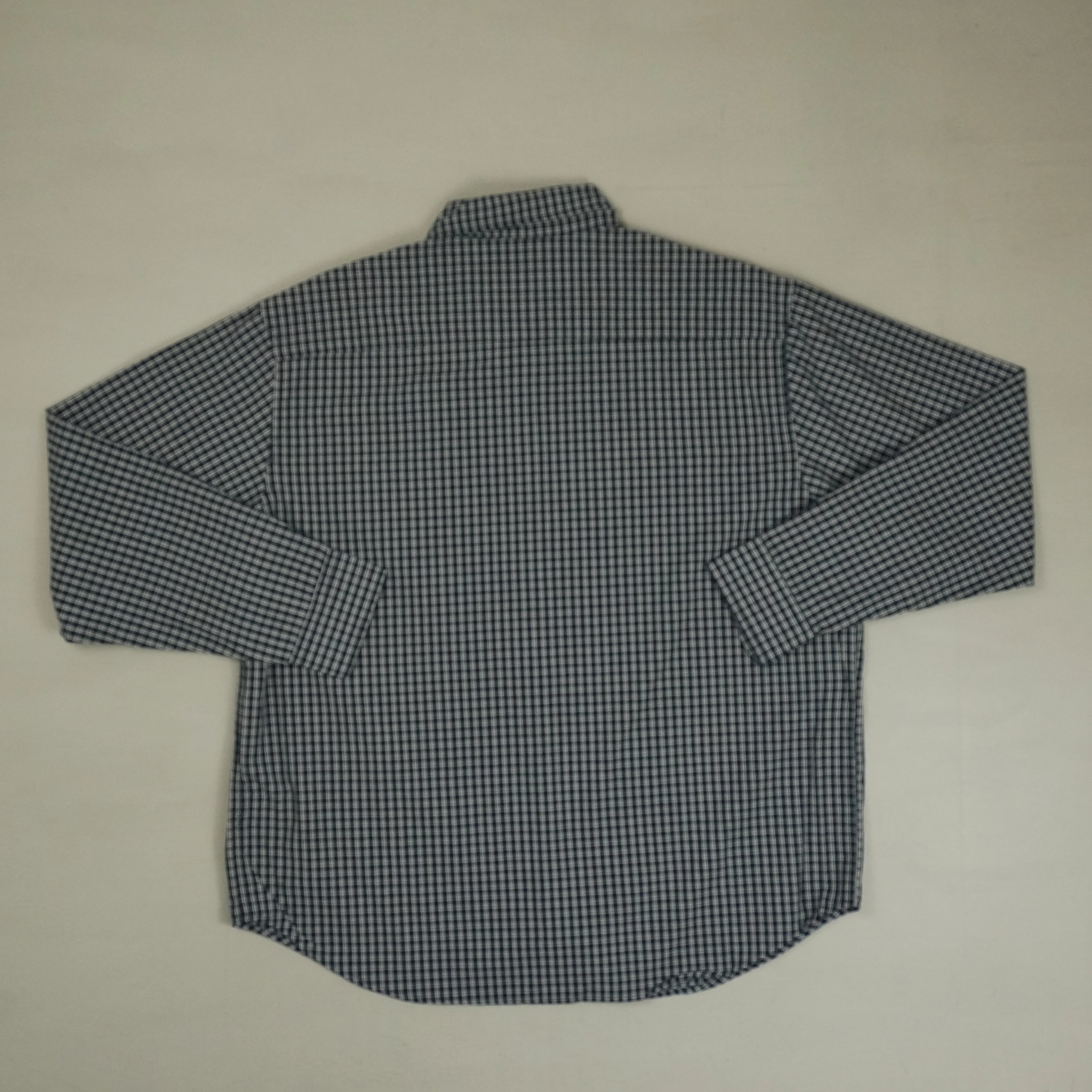 Stussy Long Sleeved Blue Checkered Shirt
