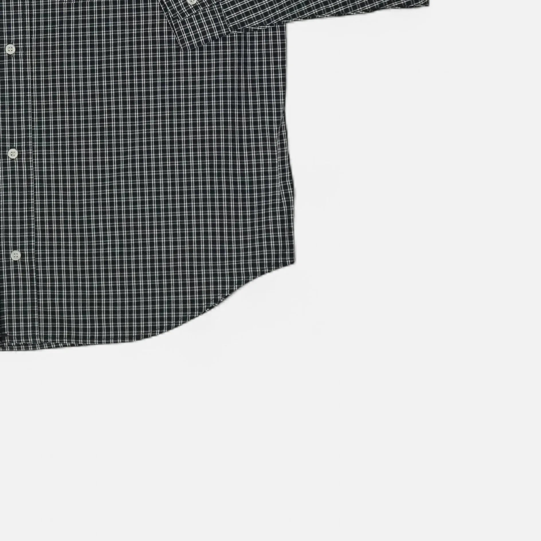 Stussy Long Sleeved Blue Checkered Shirt