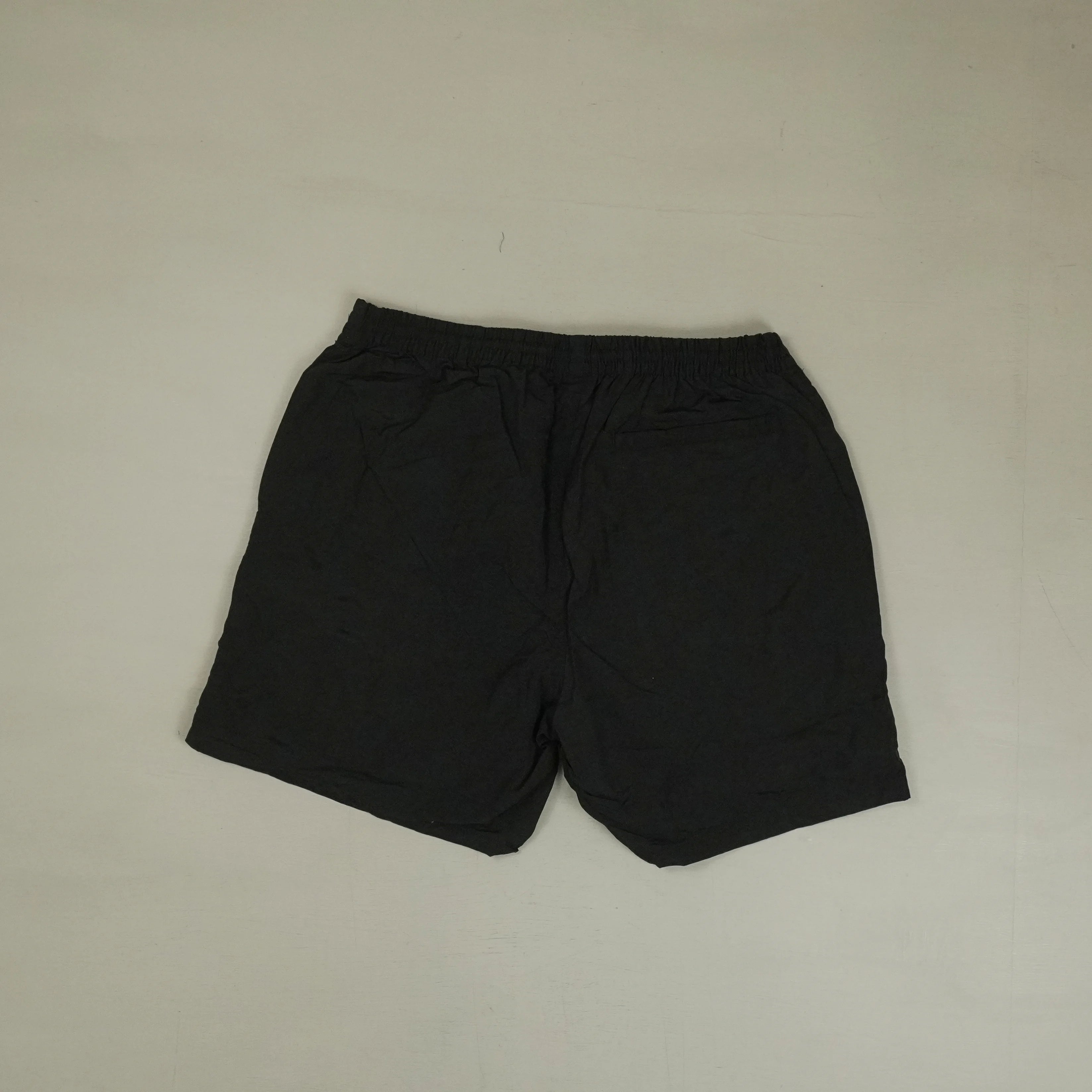 Stussy Black Front Graphic Shorts
