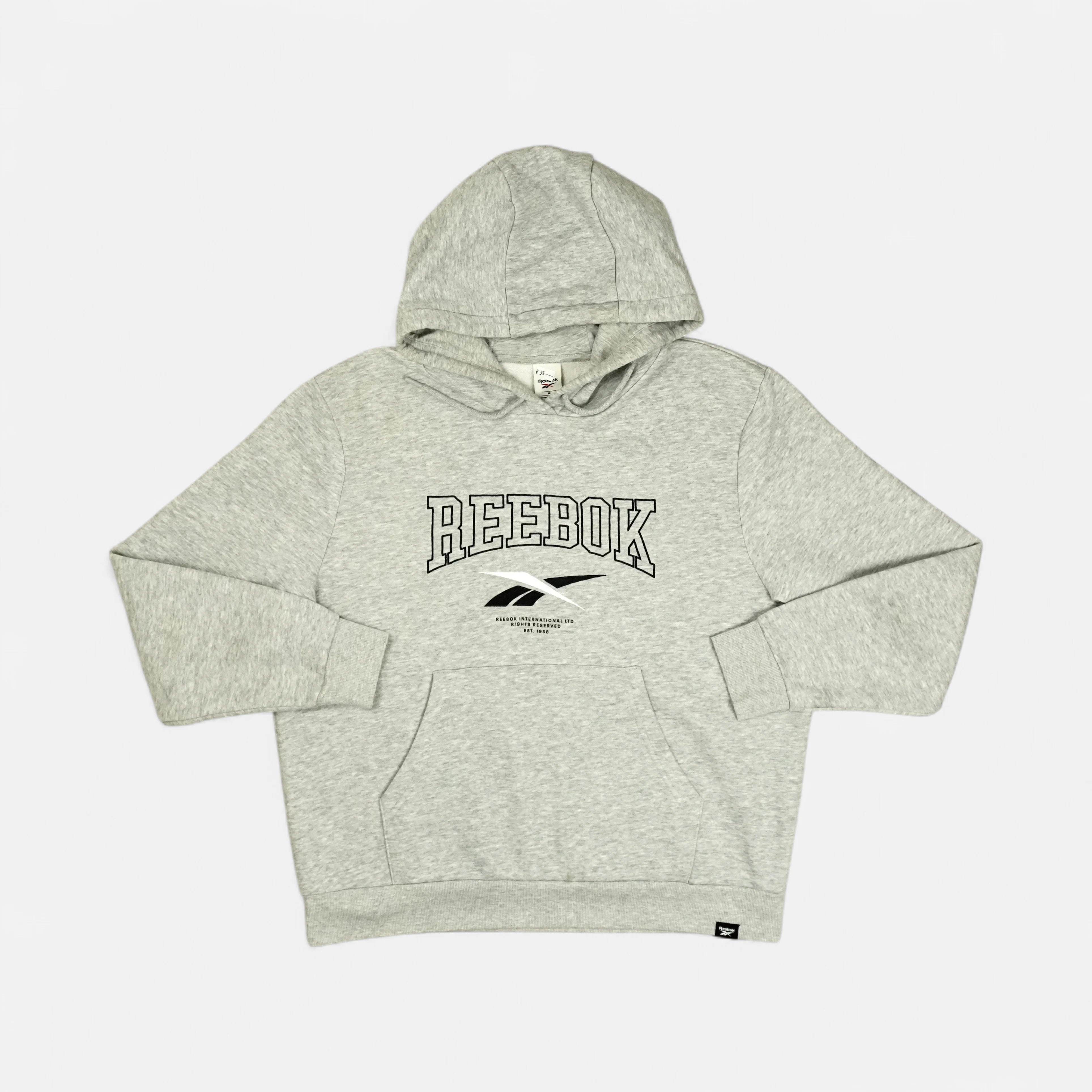 Vintage Reebok Gray Hoodie (M)