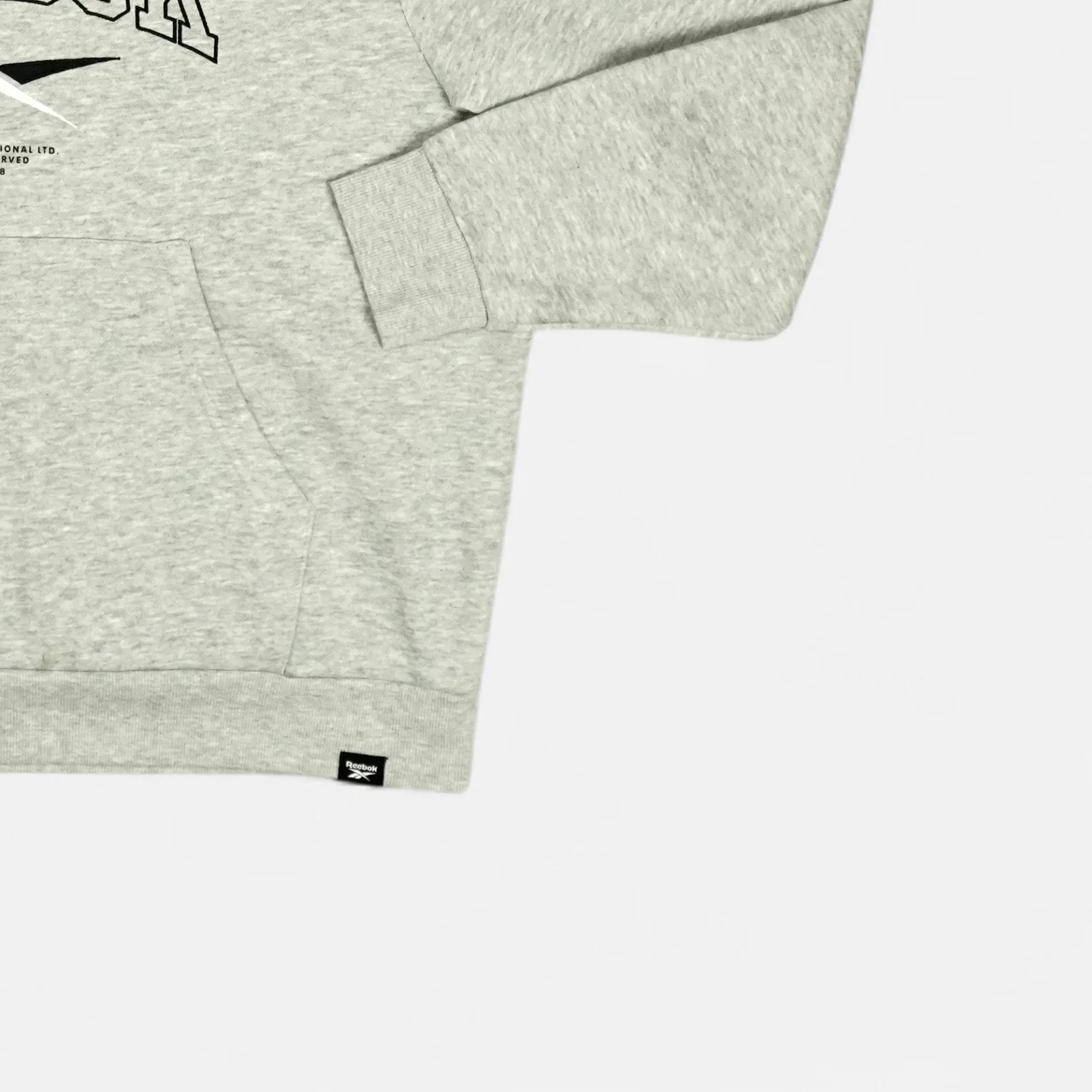 Vintage Reebok Gray Hoodie (M)