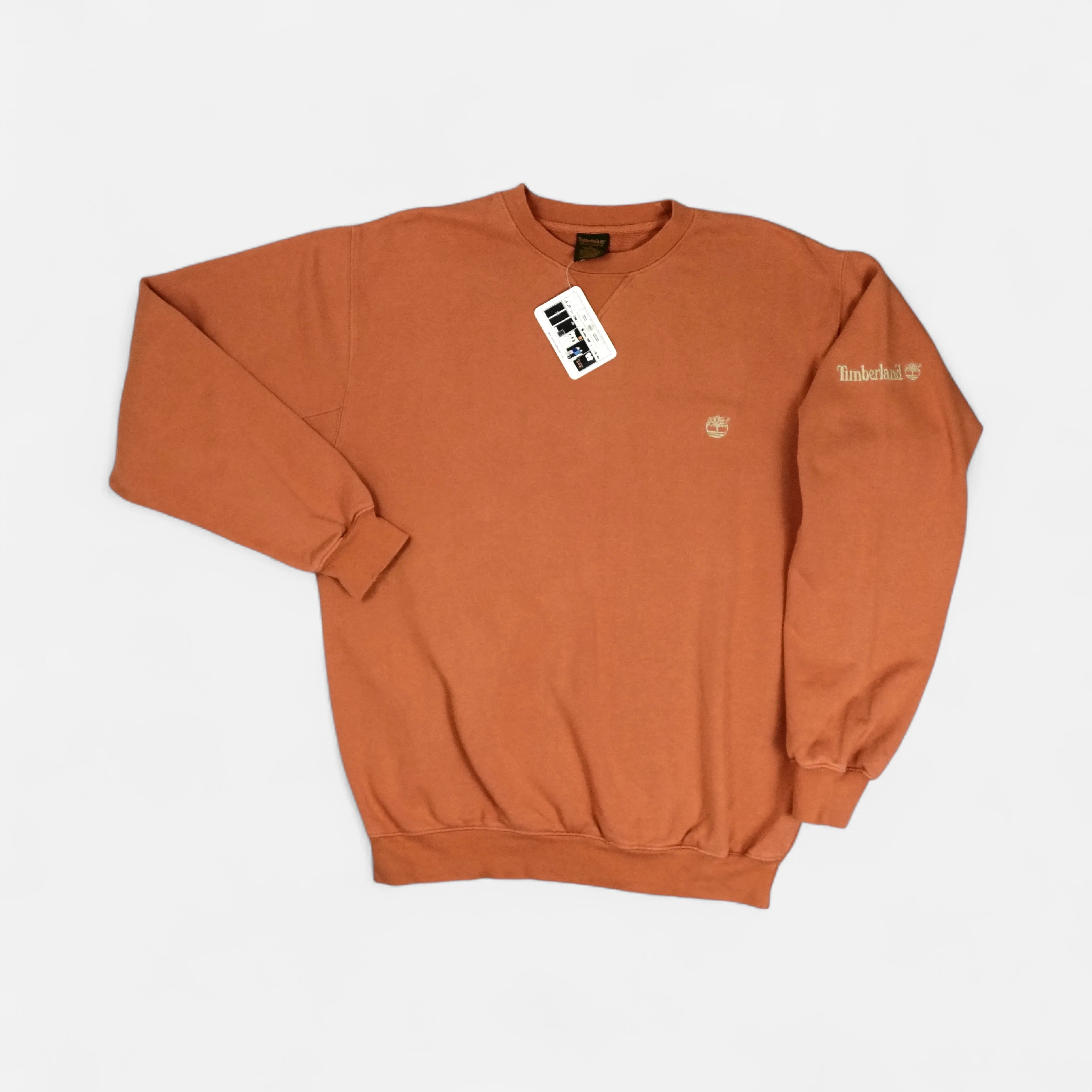 Vintage Timberland Orange Sweatshirt (M)