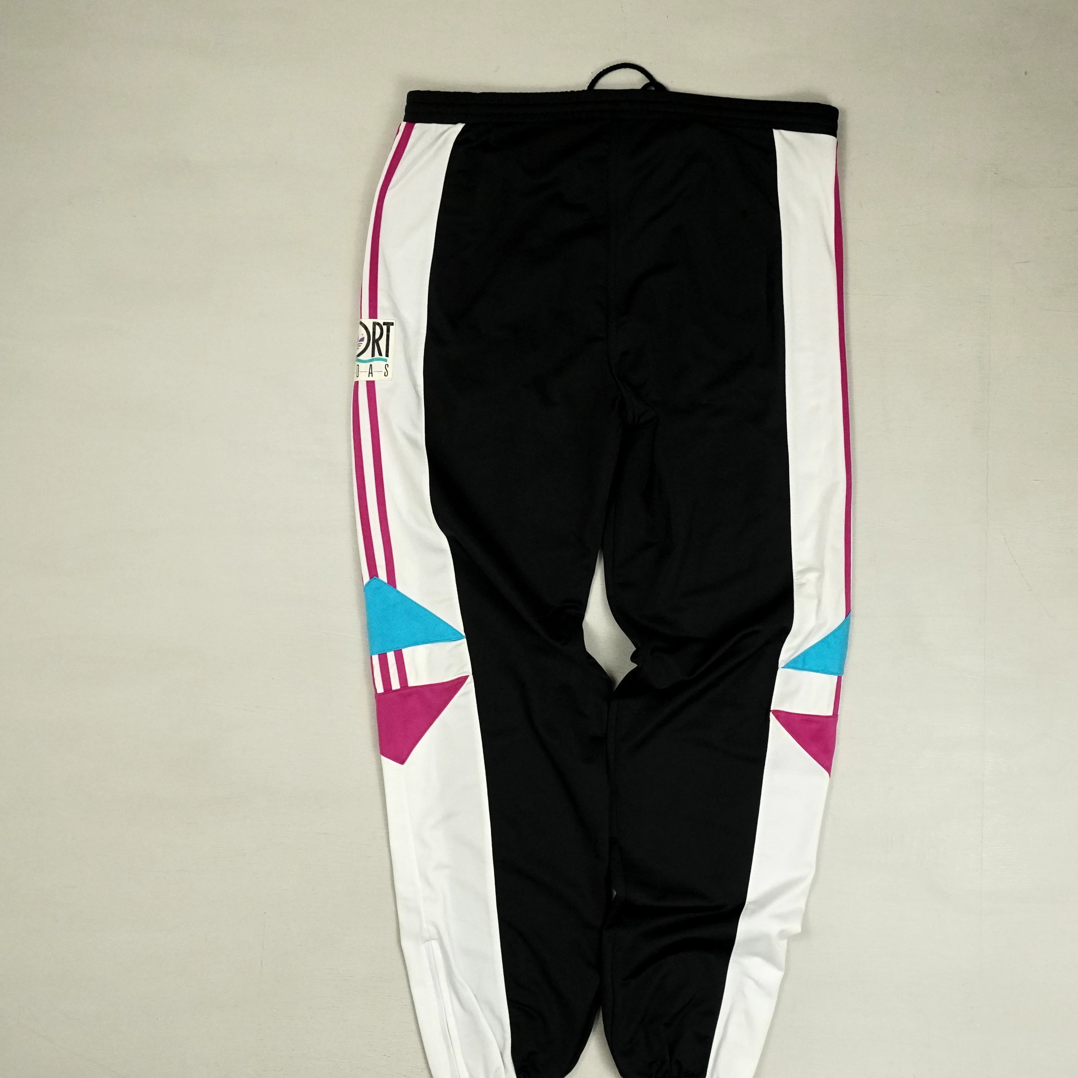 Vintage Black Adidas Joggers (28 X 32)