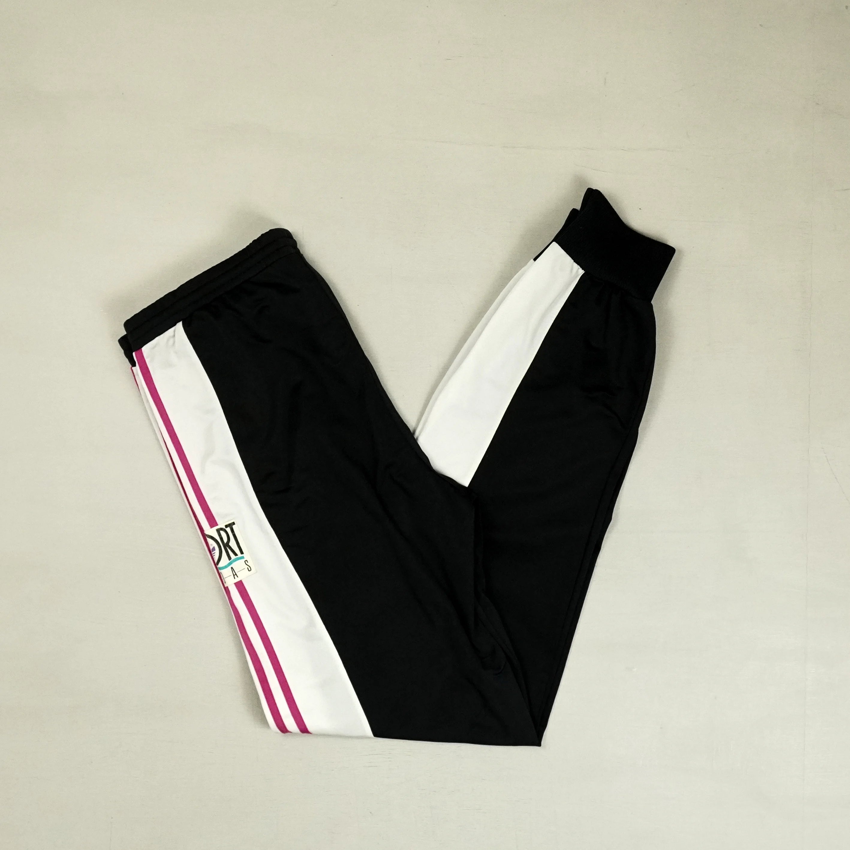 Vintage Black Adidas Joggers (28 X 32)